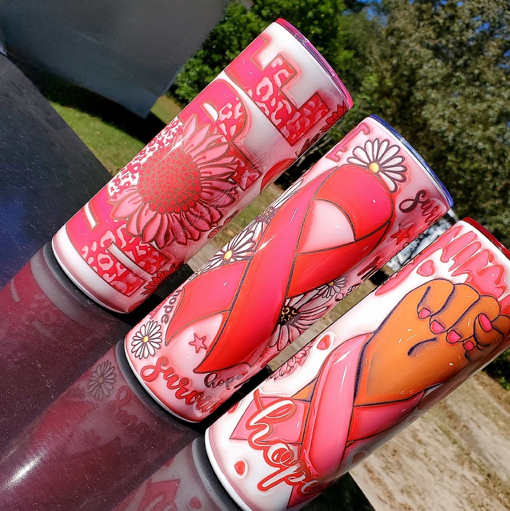 Breast Cancer Survivor Tumbler